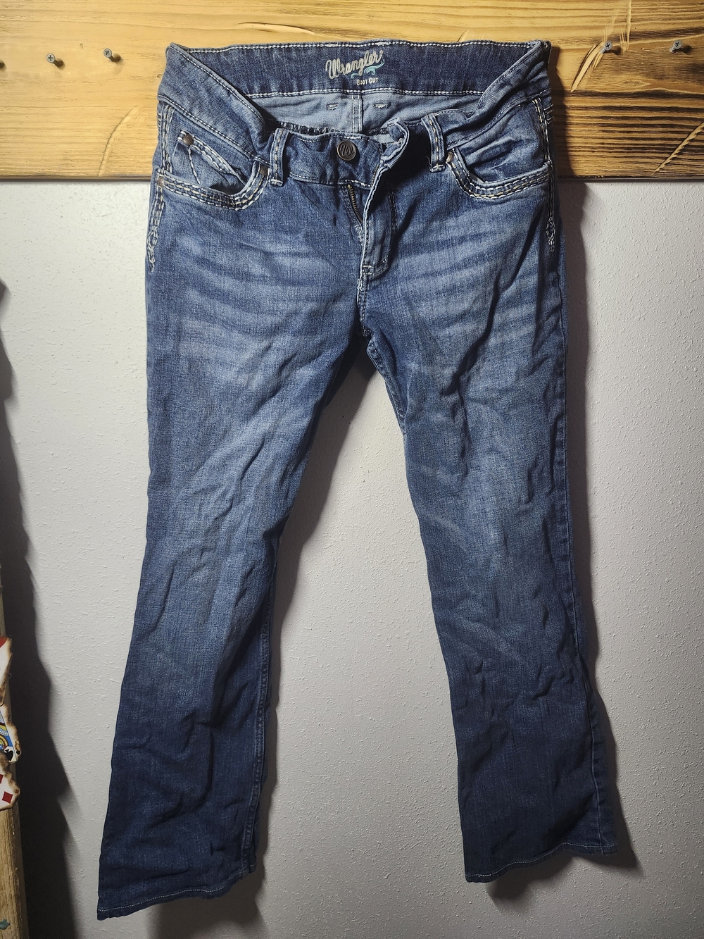 Wrangler Women's Medium Blue Bootcut Jeans